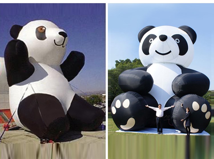 张掖充气熊猫展示